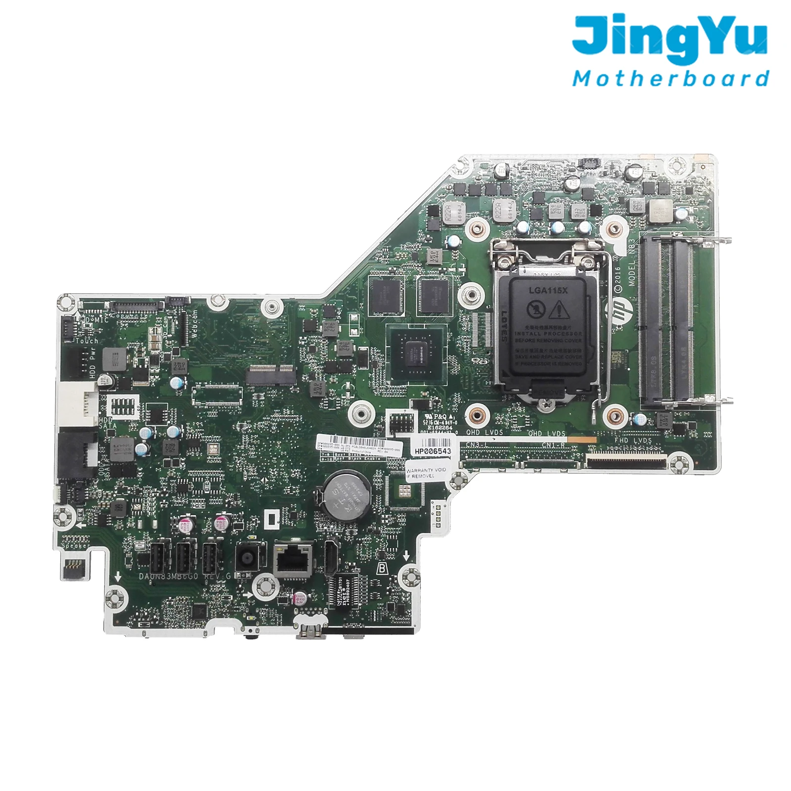 

For HP Pavilion TCP-Q024 All-in-One 27-A Motherboard 908895-601 908895-606 DA0N83MB6G0 Mainboard 930MX 2GB GPU