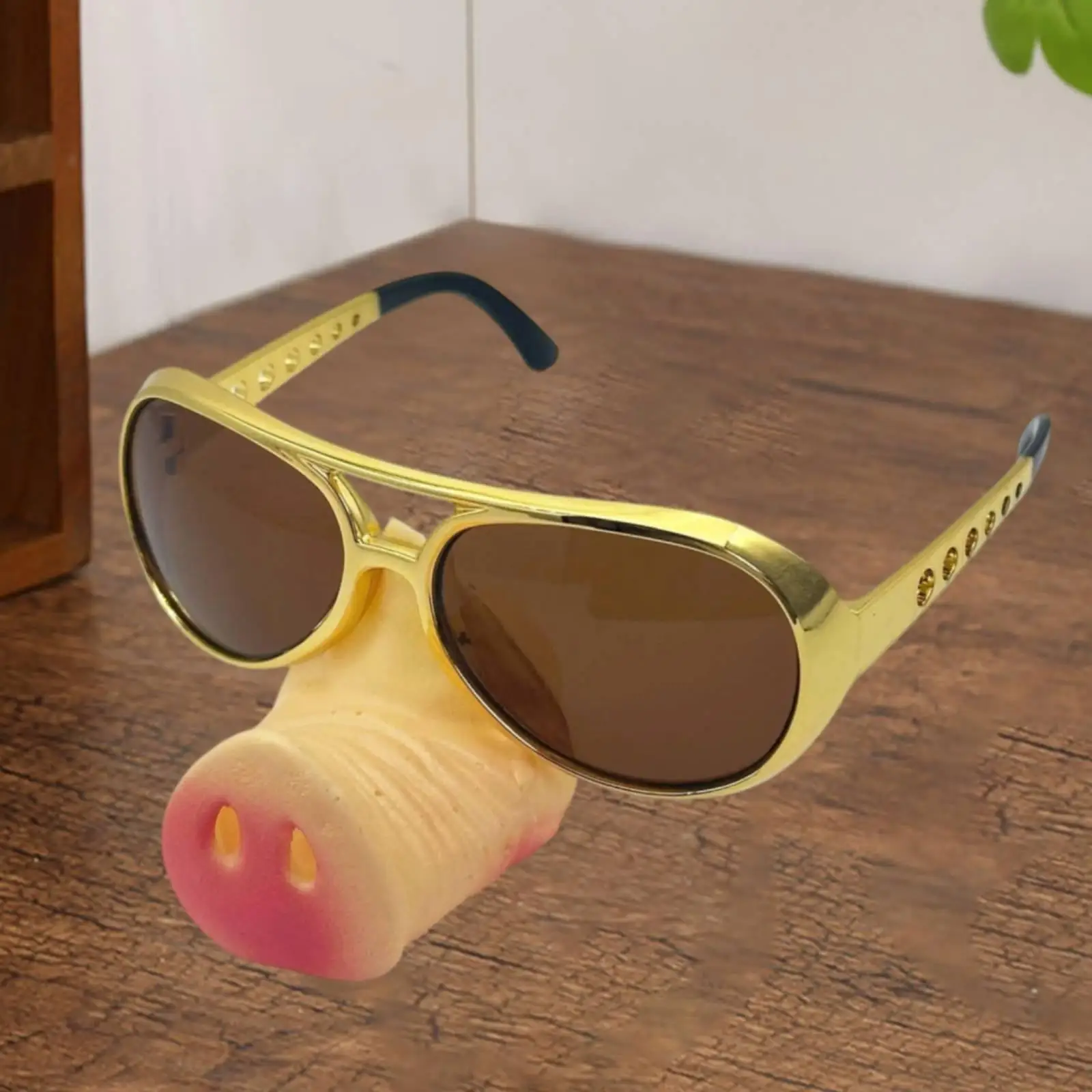 Creative Funny Glasses Pig Nose Party Eyeglasses Cosplay Costume Festival Eyewear for Birthday Celebrations