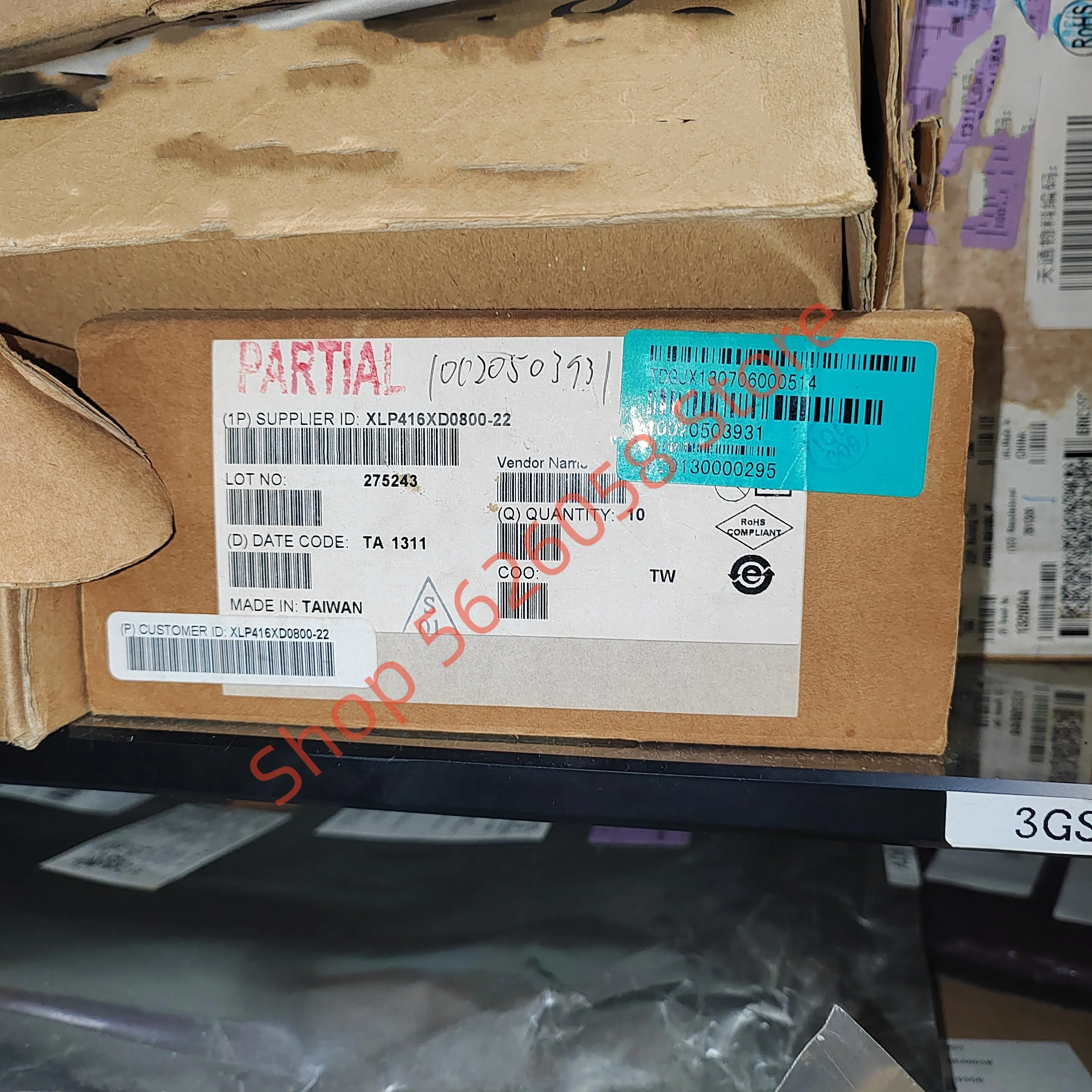 

XLP416XD0800-22 BGA 1PCS/LOT Original and authentic, free shipping