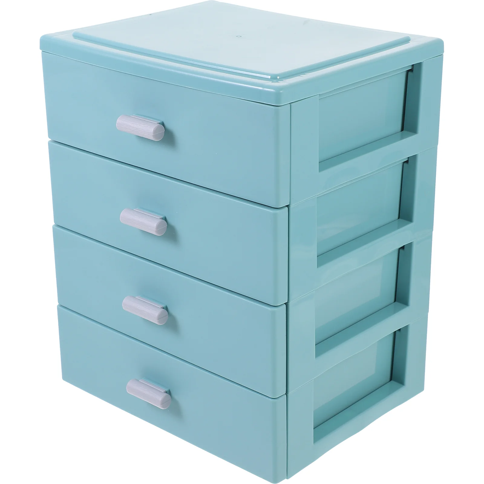 Stationery Storage Box Desktop Drawers Case Small Organizer Office Tabletop Type