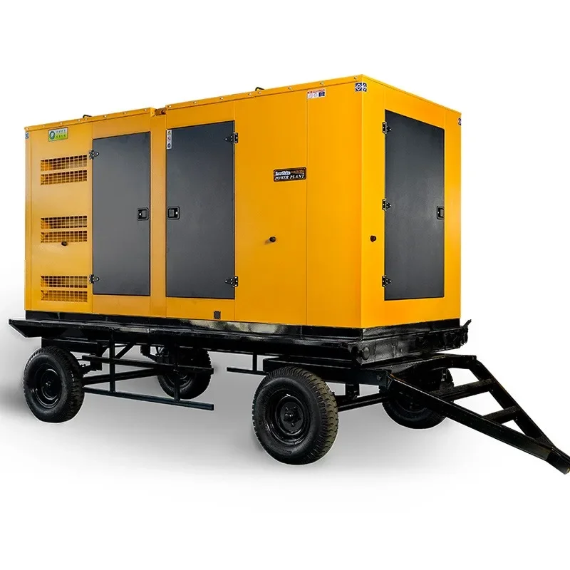 27kw 25kw 24kw 25kva Standby Silent on a Trailer Group Diesel Generator Price