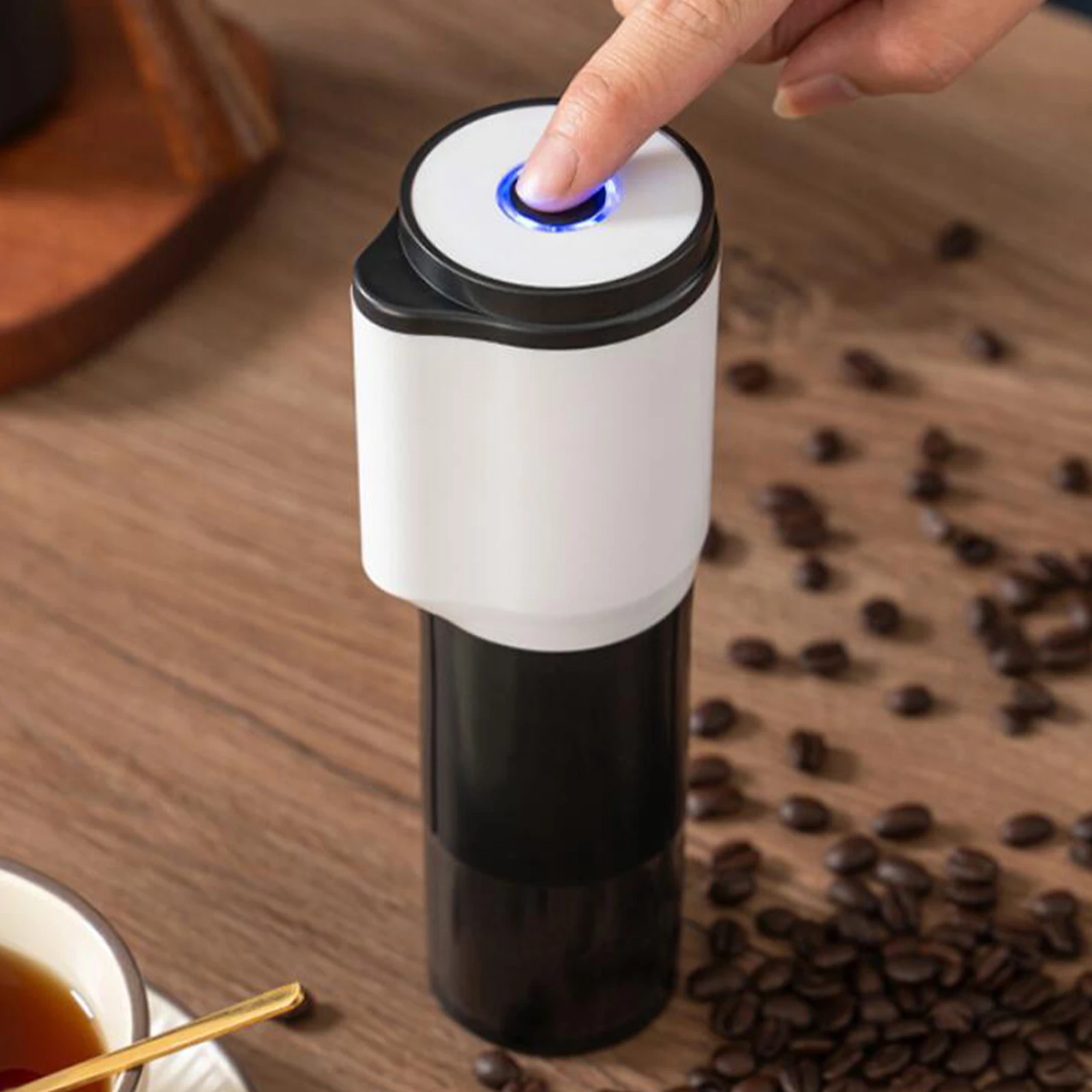 Portable Electric Coffee Grinder Machine USB Rechagable Adjustable Milling Coffee Bean Nut & Spice Grinding Grinder Kitchen Tool