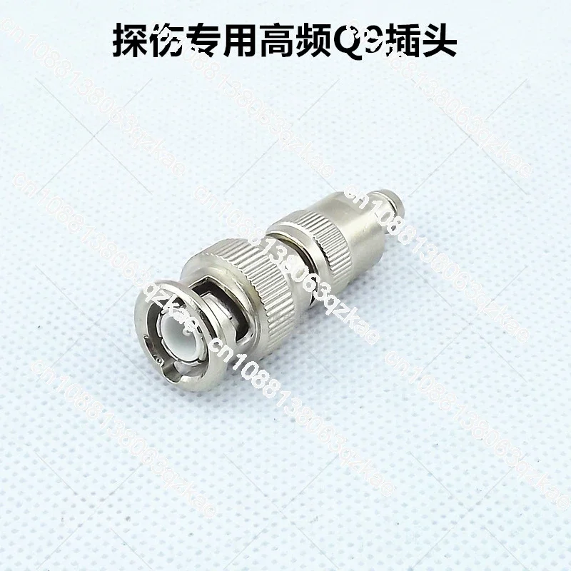 Ultrasonic probe cable Q9 (BNC) plug Flaw detection special high frequency connector connector