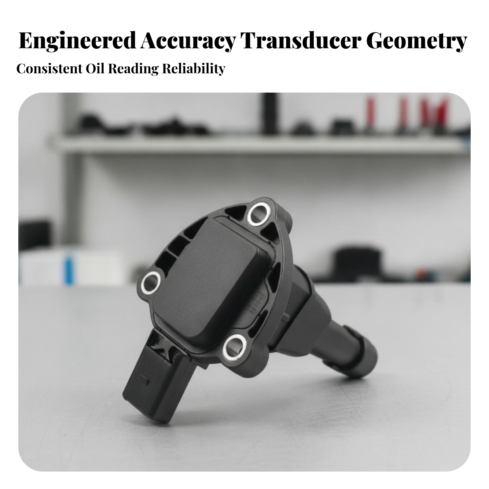 Engine Oil Level Sensor Dependable Oil Level Sensor Part Professional Automotive for Mechanics, Vehicle Maintenance