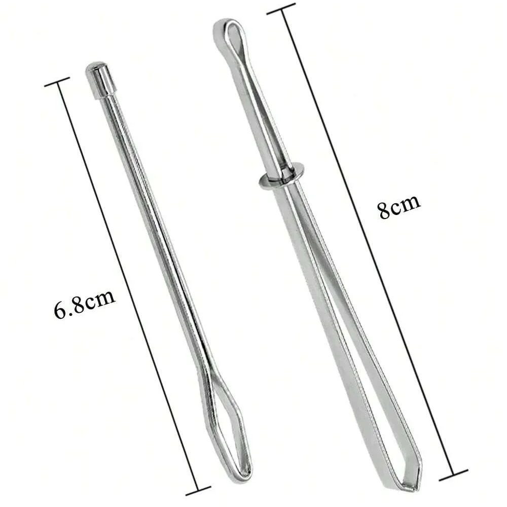 2/5pcs Wear Rope Garment Clips Sewing DIY Tools Elastic Band Tape Punch Cross Stitch Threader Wear Elastic Clamp Sewing Tools