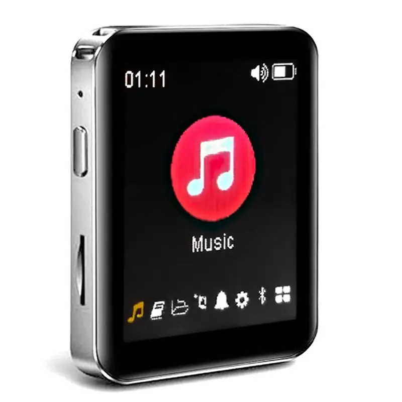 MP3-плеер BENJIE X1 с сенсорным экраном, динамиком, FM-радио, диктофоном, Bluetooth и Hi-Fi качеством звука