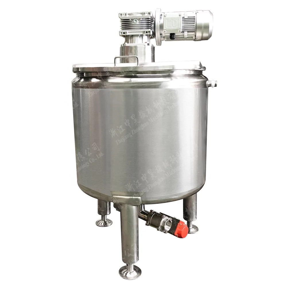 High quality Vacuum Tank stainless steel Sugar and salt processing mixing machine with agitator and Electric heating