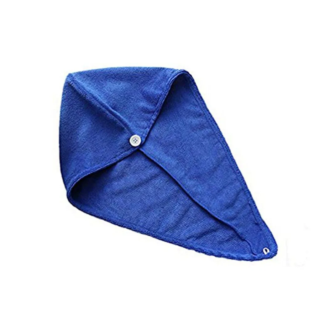 

Hair Drying Cap Bath Towel For Women Microfiber Quick Dry Shower Wrap Absorbent Hair Towel Soft Comfortable Sapphire