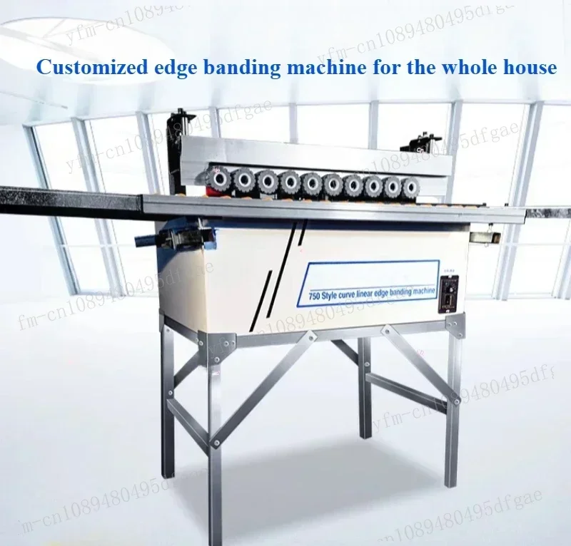 Mini Double-sided Curved and Straight Glue HC750 Automatic Breaking Belt Enhanced Feed Board Narrow Board Edge Band 3 cm