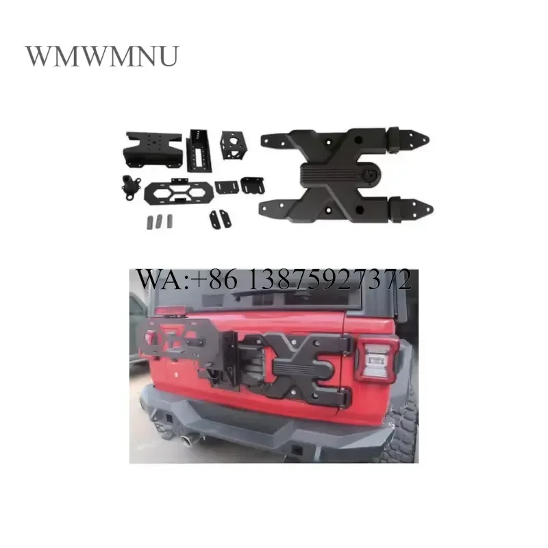 Wmwmnu Factory Sales JL1132 Aluminum Alloy Spare Tire Bracket Carrier for JL 2018+