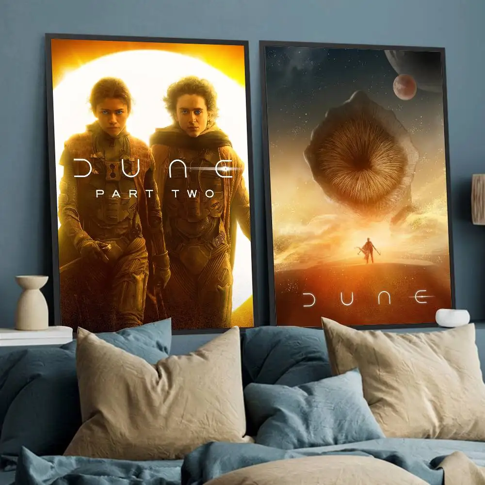 ملصقات فيلم الكثبان الرملية الجزء 2 ملصق ورق أبيض DIY غرفة بار مقهى لوحة جدارية فنية جمالية #4