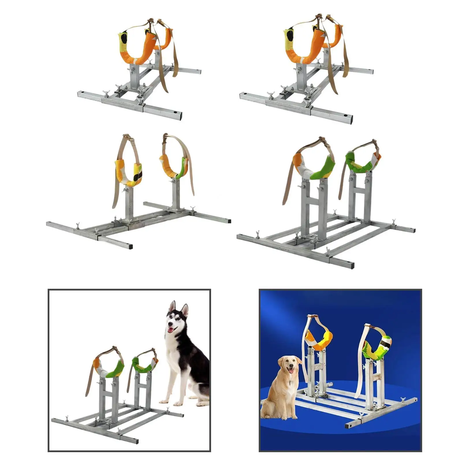 

Dog Breeding Stand Bathing Steel Trimming Supplies with Adjustable Height and Length Dog Breeding Rack Dog Bathing Station