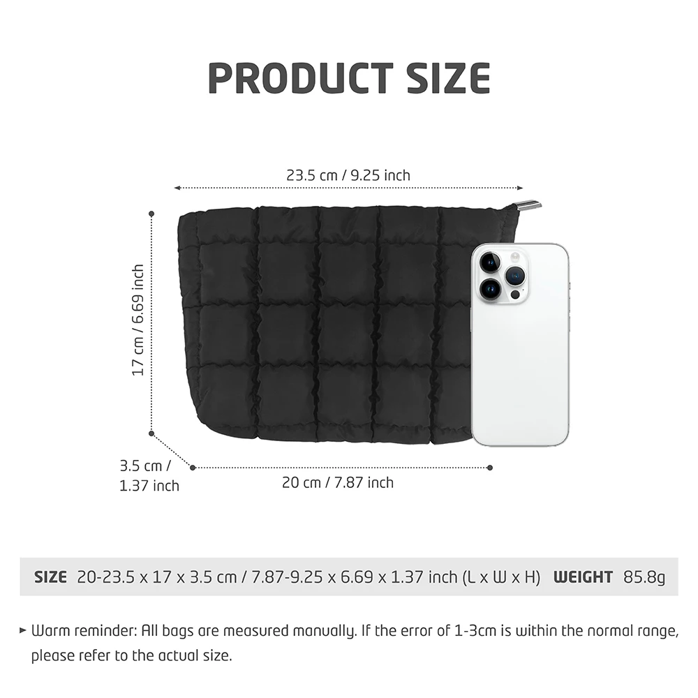 Large Capacity Travel Cosmetic Bag Toiletry Organizer Pouch, Portable Makeup Case Suitcase Organizer for Women Business Trip