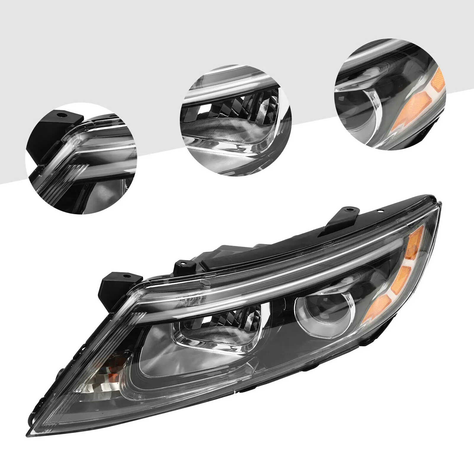 driver side headlight assembly 2