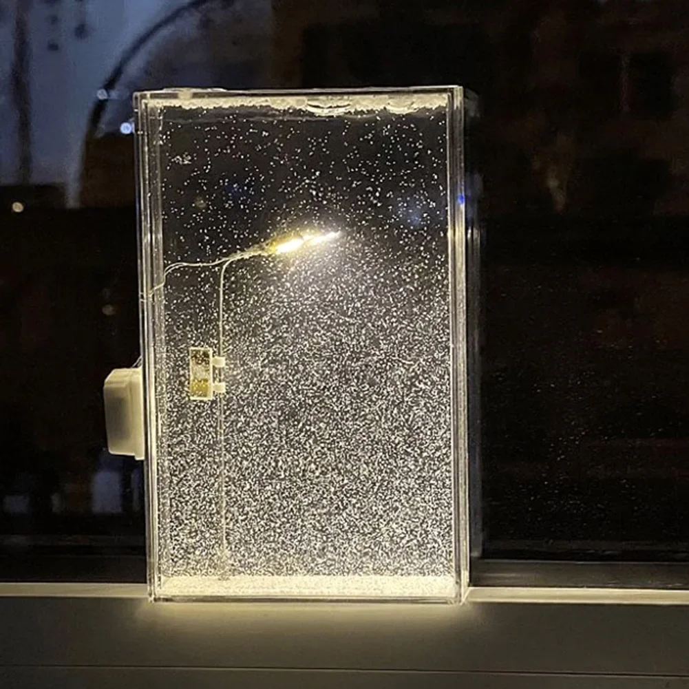 

Snow Night Light Night Street Lamps Christmas Crafts Snowy Night Lamp Decor Arts And Crafts Night Street Lamps For Kids Adults