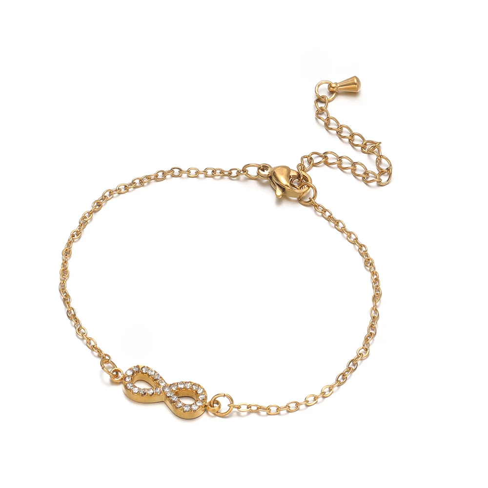 5 Stück verstellbare flache Ketten aus Edelstahl mit Verlängerungskette, Armbänder, Fußkettchen, Verbinder, Anhänger, DIY, handgefertigte Schmuckherstellung – Detail 2