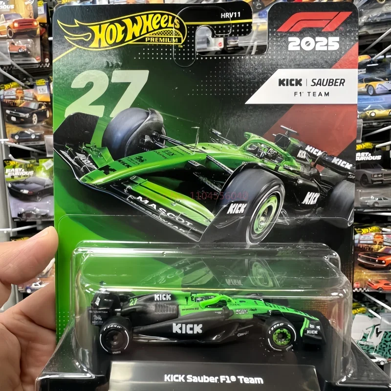 Hot Wheels Original Mattel Premium 1 64 Scale Formula 1 Model Car HRV11 2025 Oracle Red Bull Racing F1 Miniatures Collectible view 2