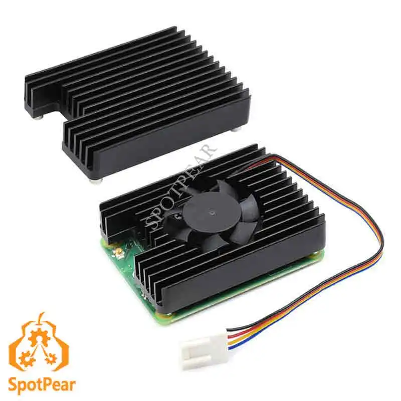 Raspberry Pi Compute Module 4 CM4 Aluminum Heatsink PWM FAN