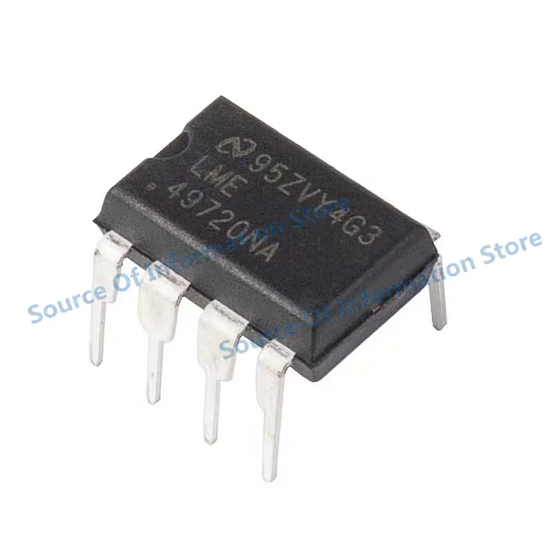 

LME49720NA Audio Hi-Fi Dual Op Amp 200MHz 1uVrms Noise Rail-to-Rail Output Voltage Buffer for Hi-Fi Audio Equipment