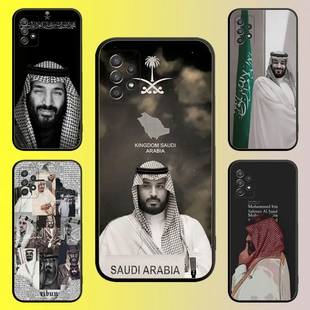 Mohammed bin Salman MBS Phone Case For Samsung Galaxy A13,A21s,A22,A31,A32,A52,A53,A71,A80,A91 Soft Black Shell