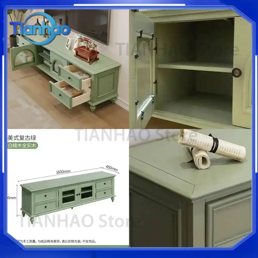 Premium TV Stand with Drawers for Modern Living Room Furniture Storage Luxury Glamour Design TV Stand for Trendy Home Decor