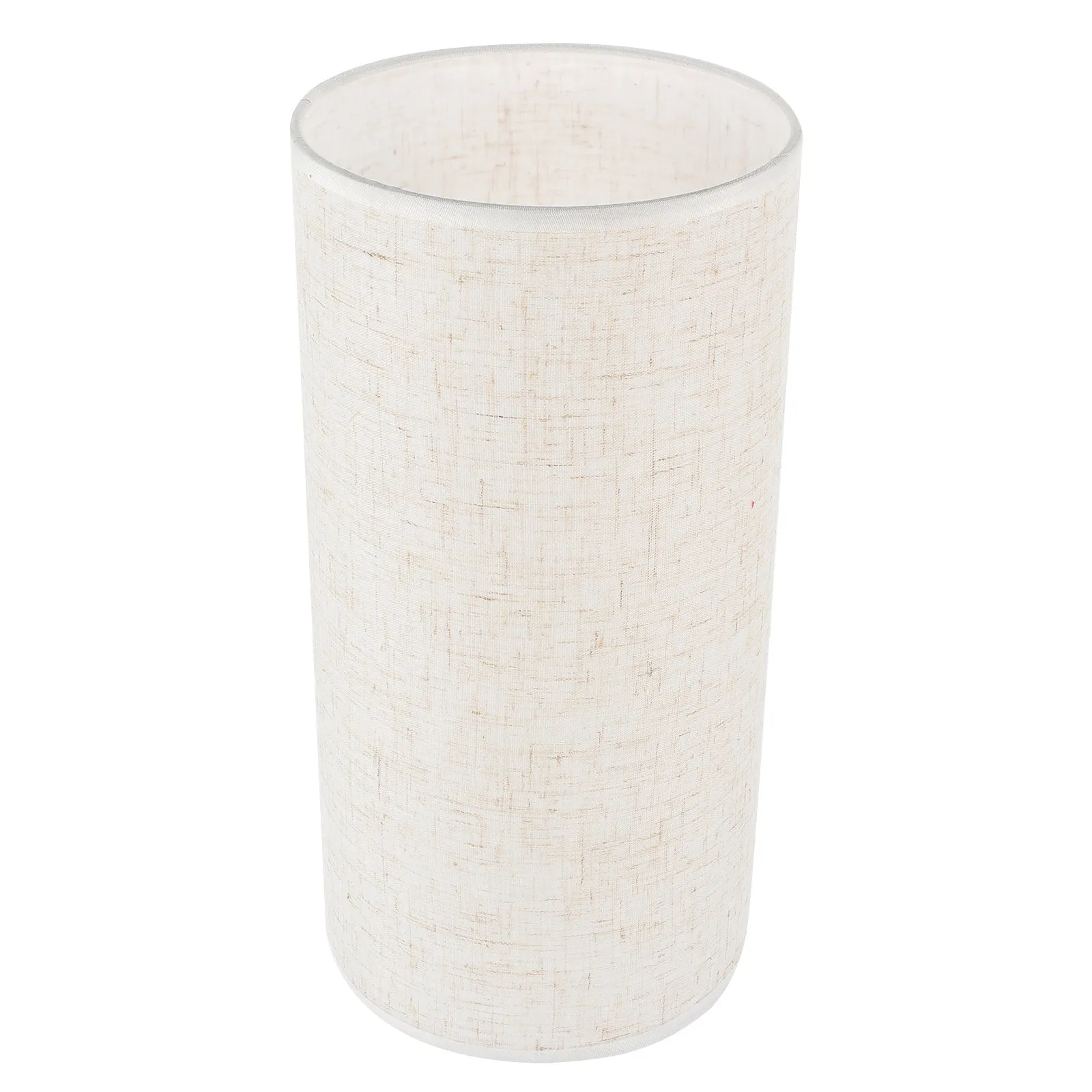 

Floor Lamp Shade Cover E27 Base Barrel Drum Linen Lampshade Sturdy Lamp Accessory for Table Pendant Light Small Lampshade