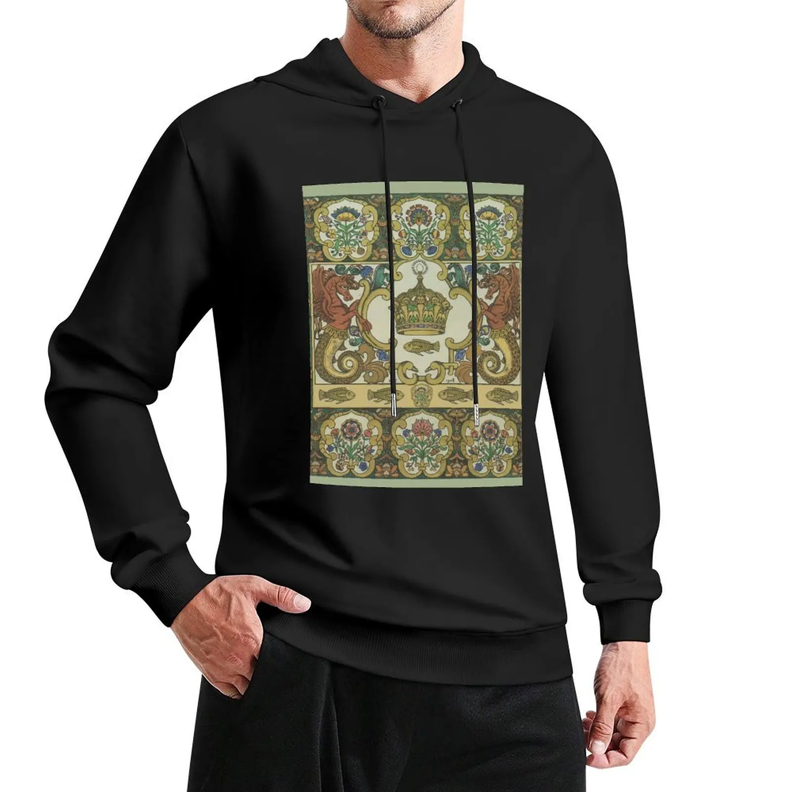 

Fairy Tales (Skazki) – Ivan Bilibin 1899 Pullover Hoodie fashion men autumn clothes graphic t shirts men hoodies for men