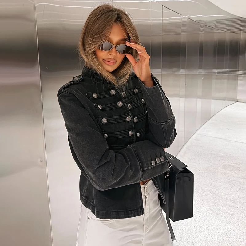 Original Black jacket outfit with sunglasses