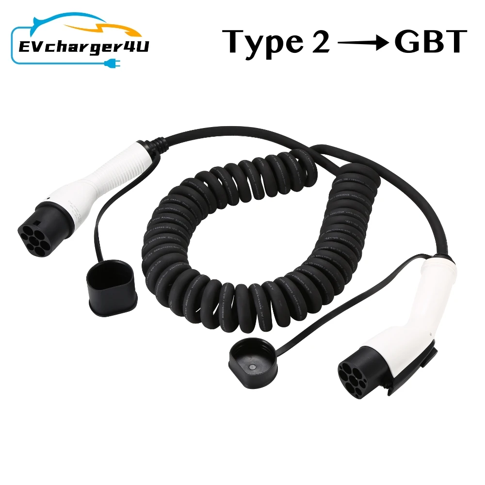 Рисунок 5 - Спиральный зарядный кабель EVcharger4U