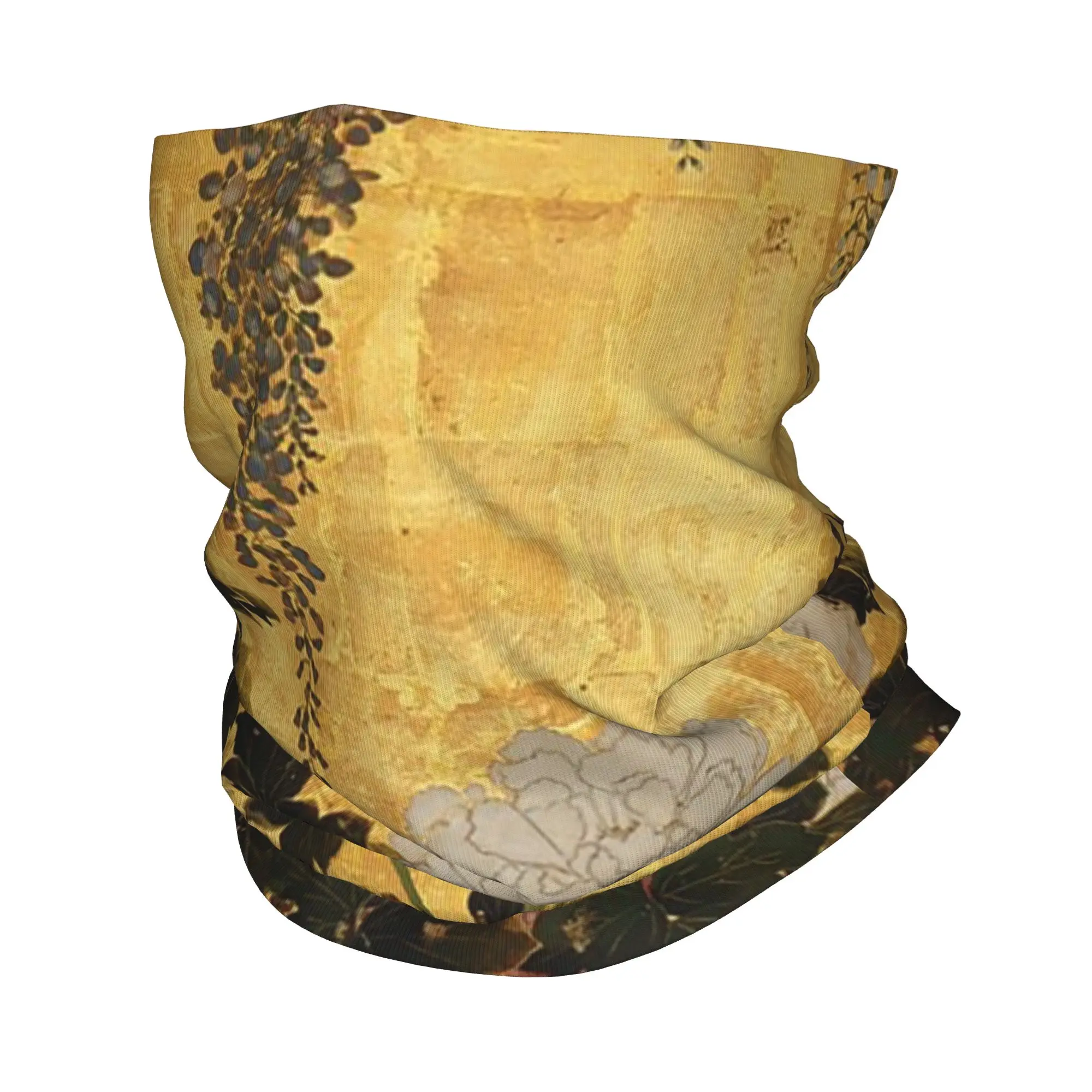 

Японский цветочный шарф-бандана с принтом глицинии и пионов, маска для лица, для занятий спортом на открытом воздухе, для взрослых