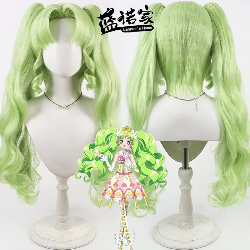 

Anime Pretty Rhythm: PriPara Falulu Cos Cosplay Wig Halloween Carnival Party Props Synthetic Hair Heat Resistant Fiber + Wig Cap