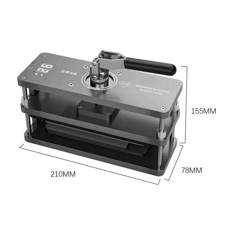 TBK-201A Universal Clamp Digital Display Rotation Pressure Holding Mould for Phone Screen/Back Cover Glass Fixing Repair Fixture