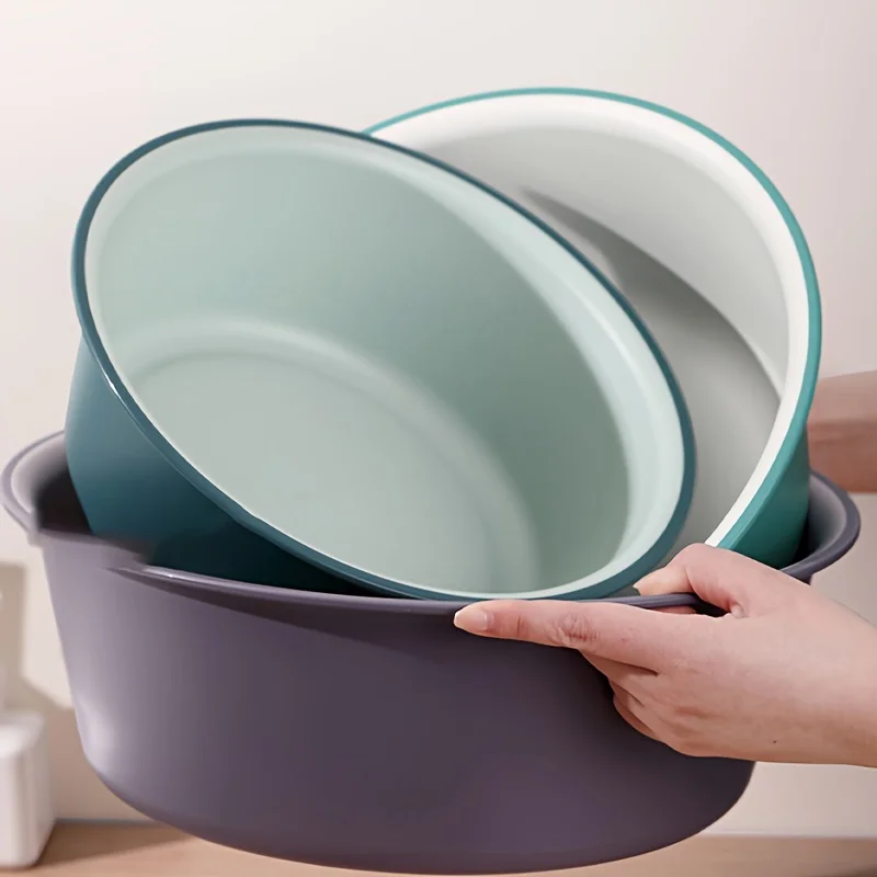 S、M、L three types of washbasins can meet different washing requirements, including kitchen, bathroom, and outdoor