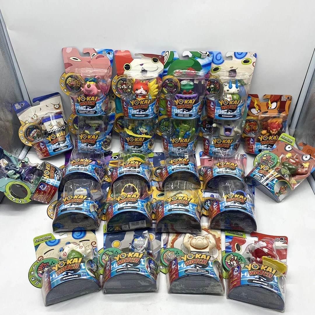 هاسبرو يوكاي ساعة الهمس Jibanyan Komasan Noko عمل أرقام تحصيل نموذج الوحش اللعب الهدايا #3