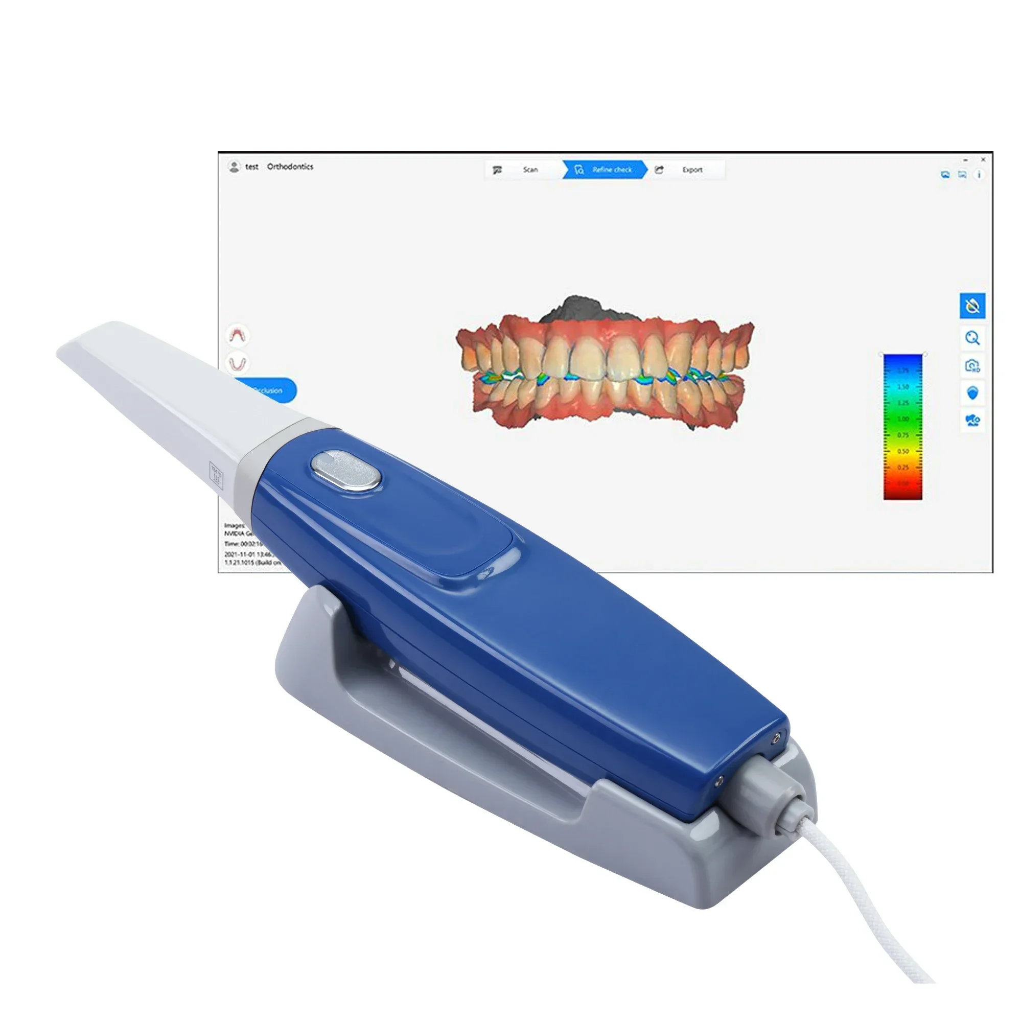2026 2025CE Top Quality Device Laboratory 3DS 2.0 3d intraoral scanner tooth Digital oral Scanner with data cloud share