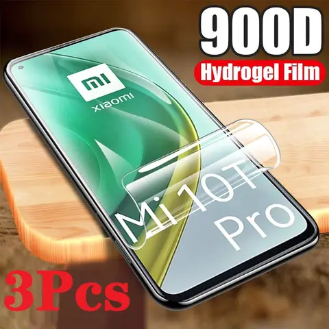 3Pcs Hydrogel Film For Xiaomi Mi 14 Pro Ultra 10 10T 13 Mix 4 12S 12 12X 15 11 Lite Civi 4 Soft Screen Protector