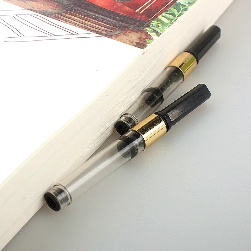 5PCS Rotary ink Absorber Filler Cartridge Ink Converter Fountain Pen Ink Suction Device Pipette Instrument Tool Pen Parts