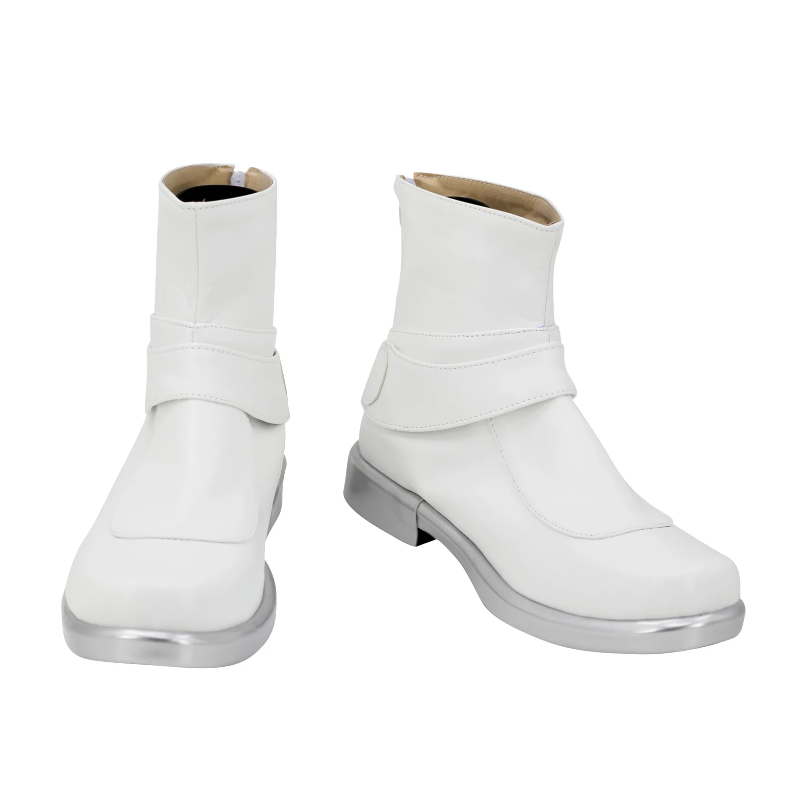 Movie Men Cosplay Shoes Anime White Boots Adult Unisex Halloween Carnival Party Costume Matching Shoes