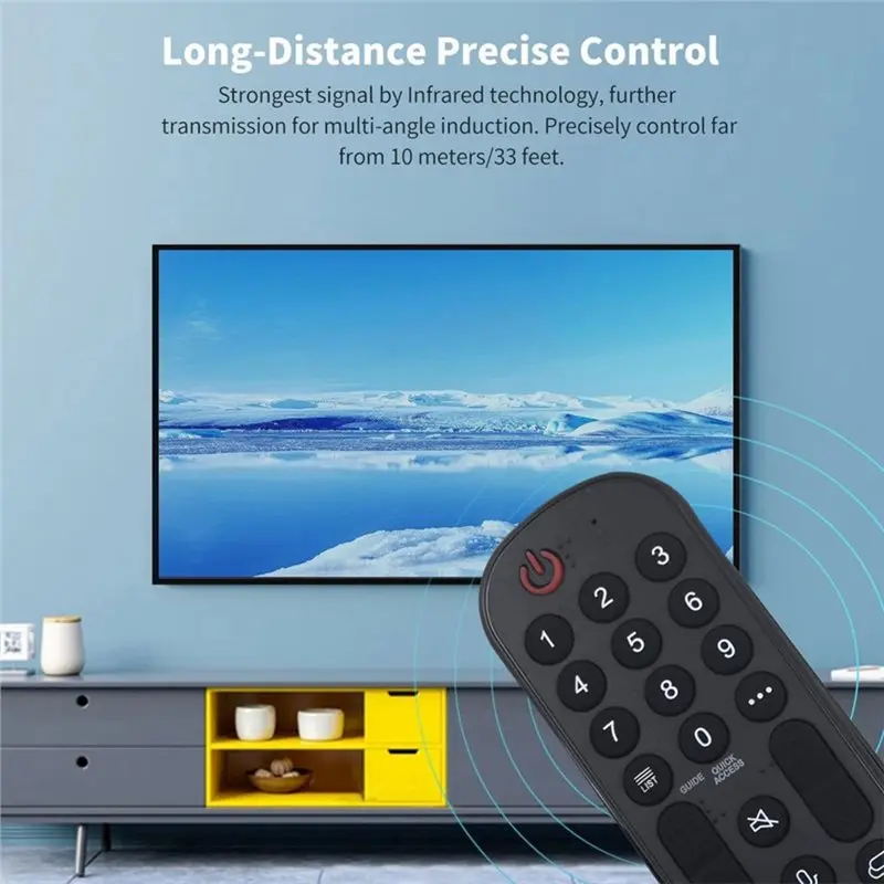 Classic-Voice And Pointer Function Replacement Magic Remote Control AKB76036208 For 2019-2023 Smart Tvs MR21/MR22/MR23GA