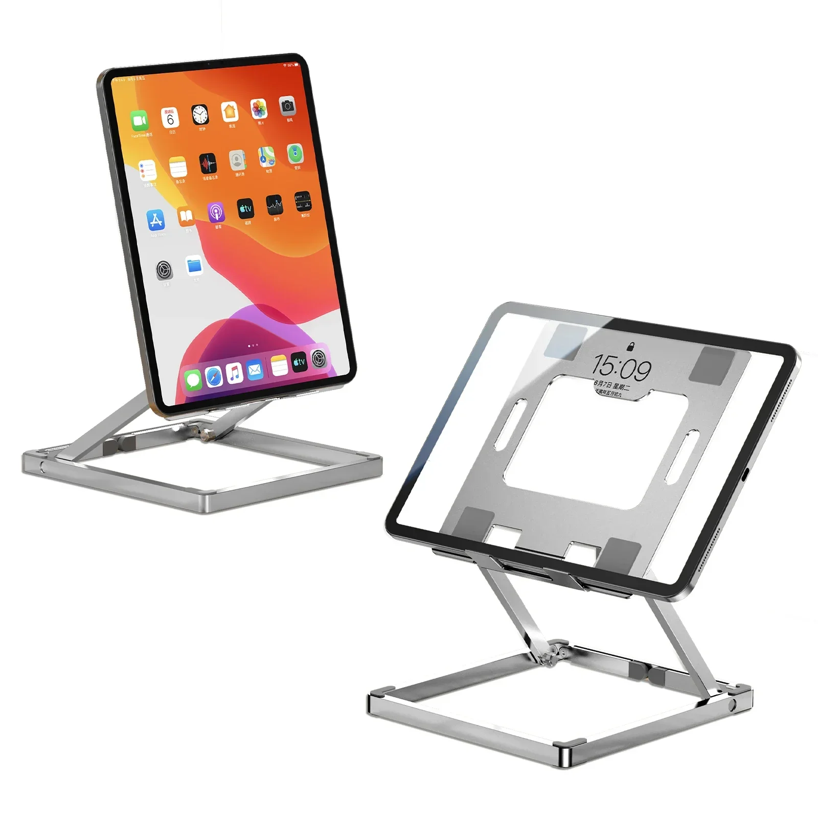 Universal Aluminium Alloy Stand for 10.9 12.9 13.3 Inch Tablets and Laptops