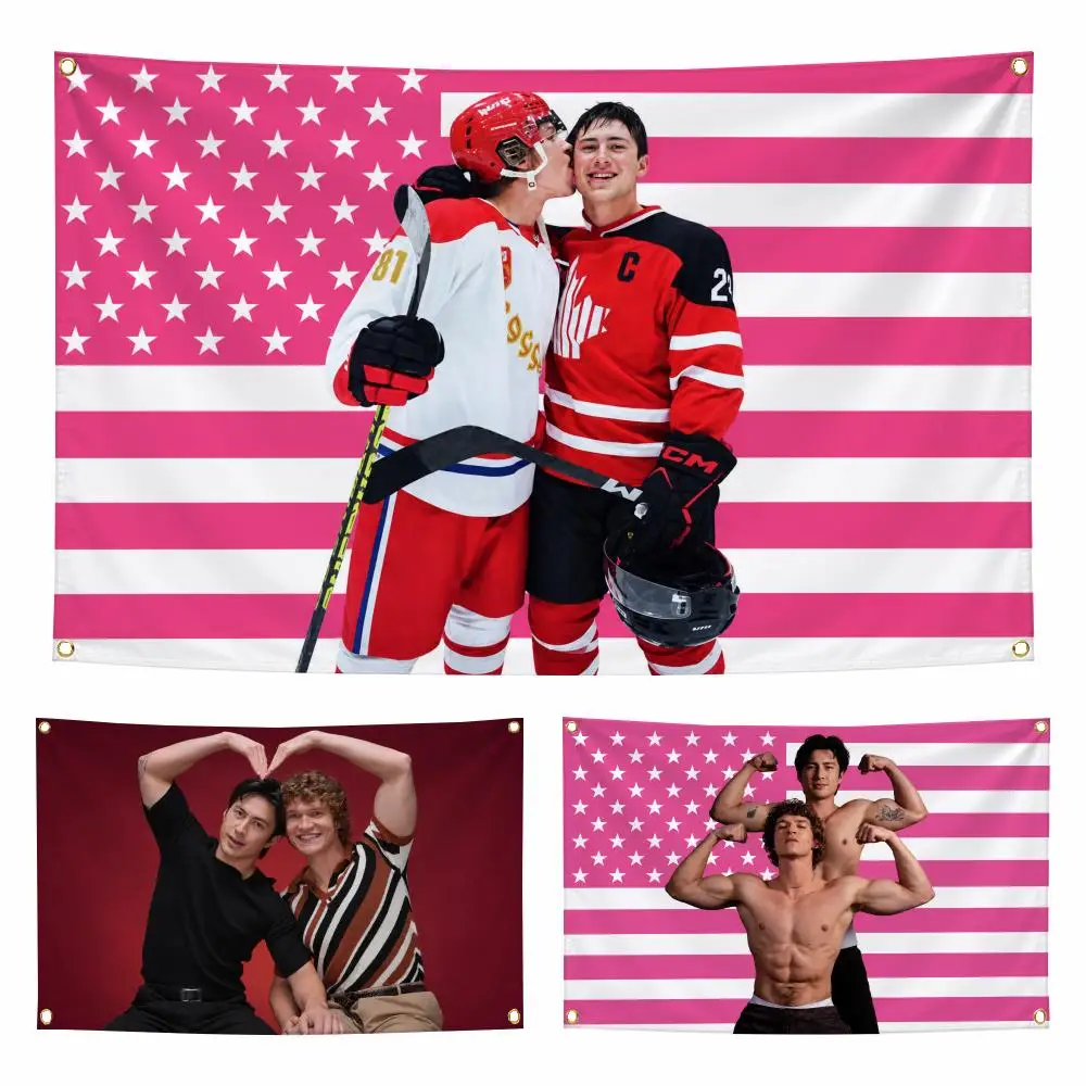 Book H-Heated Rivalry Flags Personalized Flag Room Dorm Camping Picnic Garage Bar Indoor Outdoor Wall Decor