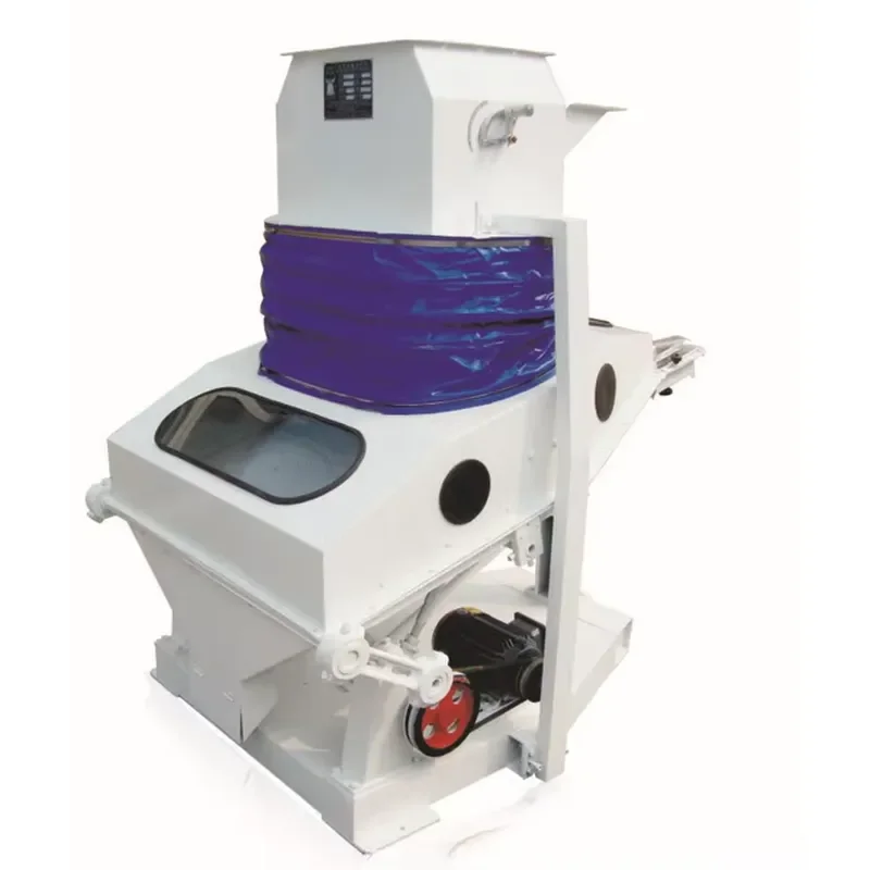 Vibrating Suction Type Specific Gravity Stone Remover Seed Stone Machine Grain Impurity Screening Machine