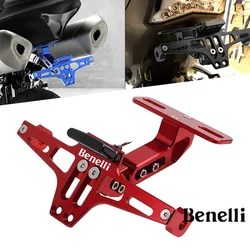 FOR BENELLI TRK702 TRK702X 2022 TRK 702 Motorcycle Adjustable Rear Tail Tidy License Plate Holder Bracket LED