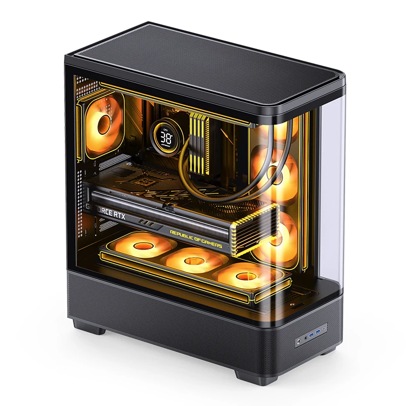 JONSBO TK-5 ATX Computer Deskt - Pc Gaming Jonsbo บทวิจารณ์และราคา