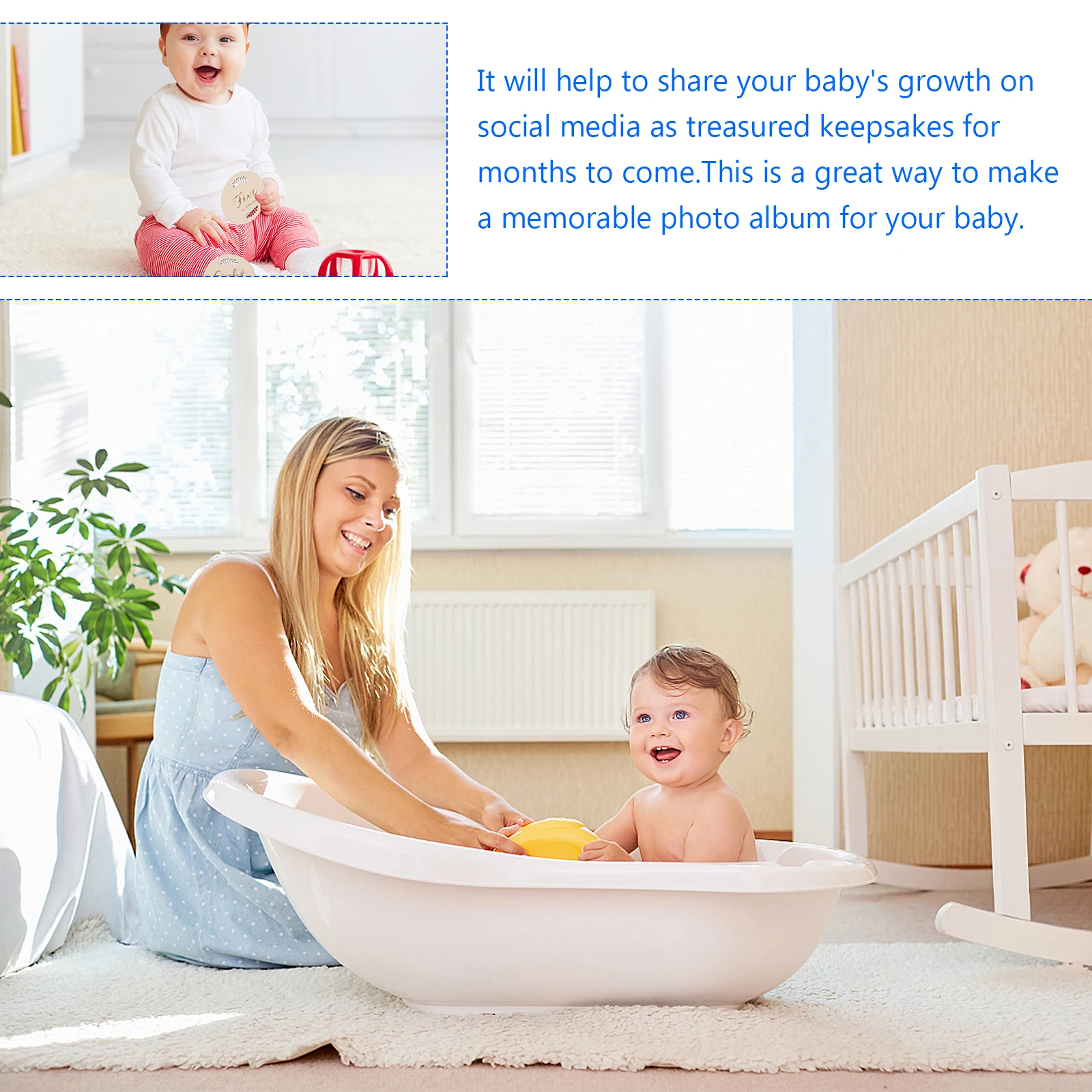 

12 шт., карты для роста, креативные деревянные памятные открытки, реквизит для фотосессии на полный месяц, празднование роста