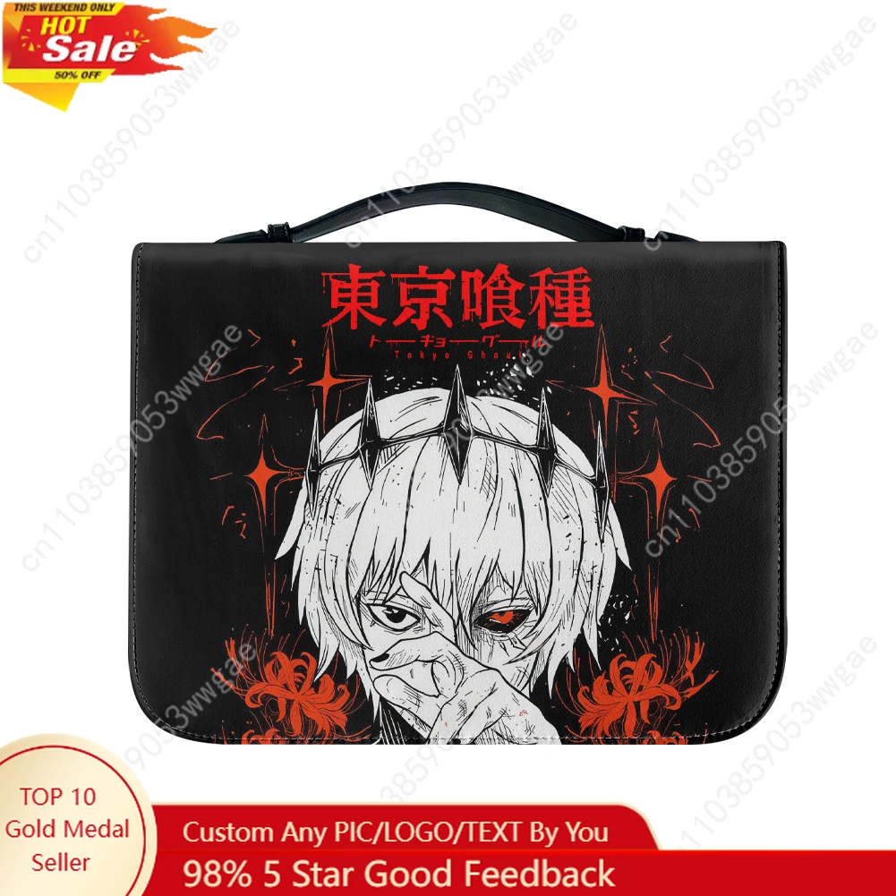 

Tokyo Ghoul Bible Bags Christian Gifts Personalized Covers Bible Pack Waterproof Leather Bag High Quality Pockets Package Case