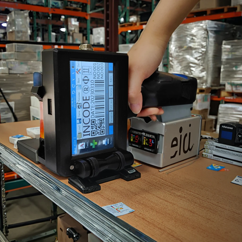 INCODE Factory Sale Portable Handheld Expiry Date Inkjet Printer Exp Coding Machine Plastic Metal Card Tij Type-for Various