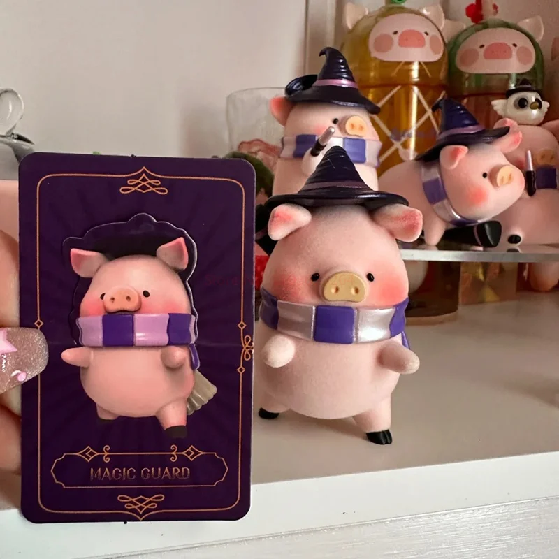 Lulu The Wizard Magic Series Bilnd Box Lulu Pig 52toys Action Figure Toys Dolls Mystery Box Lulu The Piggy Gift Girl Cute Toy