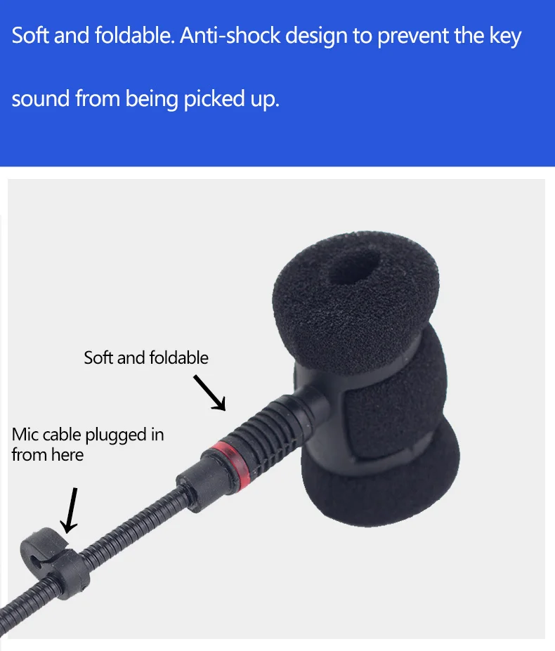 Klips do mikrofonu saksofonowego bez mikrofonu, tylko statyw do mikrofonu saksofonowego, klips do mocowania instrumentów muzycznych saksofonu, trąbki, skrzypiec. — zdjęcie produktu 5