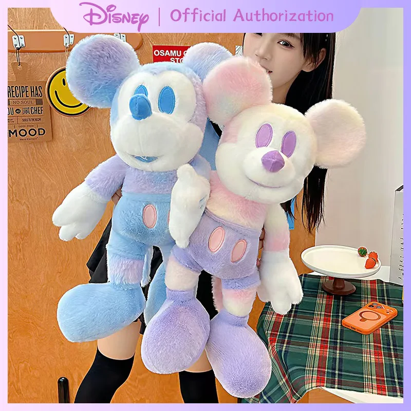 

Сувенир с аниме-фестиваля: милая мультяшная плюшевая кукла Минни Маус, кавайный подарок на день рождения, 40-100 см, плюшевая игрушка Дисней Микки Маус